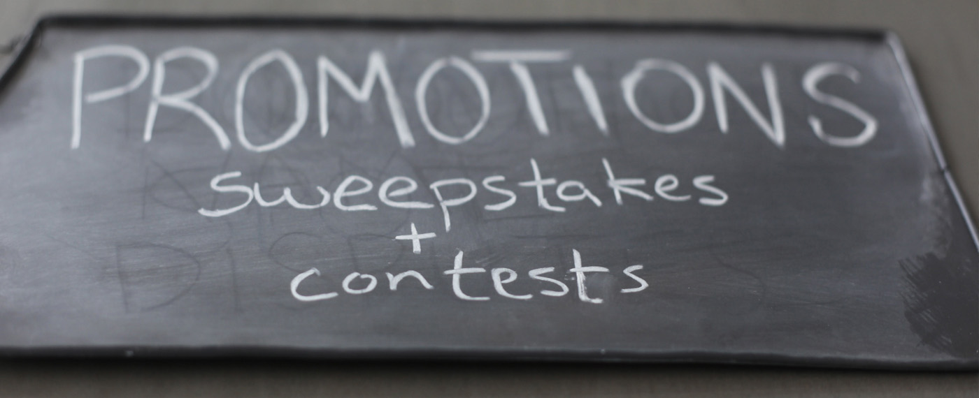 Promotions and Sweepstakes